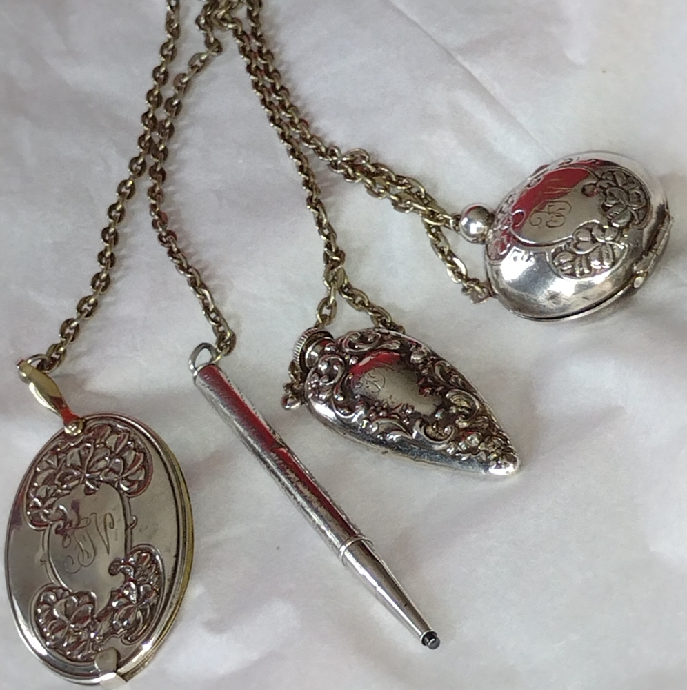 .925 Chatelaine from the Victorian Era